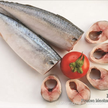 IQF beku berkepala tailed pacific mackerel hgt